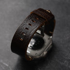 Vintage Horween Leather Band.
