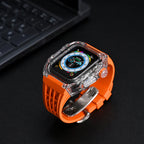 RM V30 Glacier Series Fluoroelastomer Band And Case Retrofit Kit For Apple Watch.