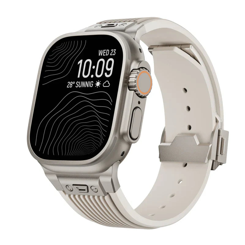 RM Designer Streamlined Silicone Band For Apple Watch.