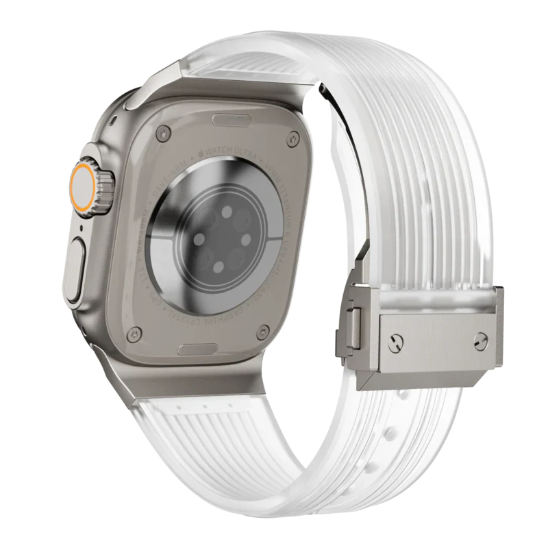 RM Transparent Silicone Band For Apple Watch.