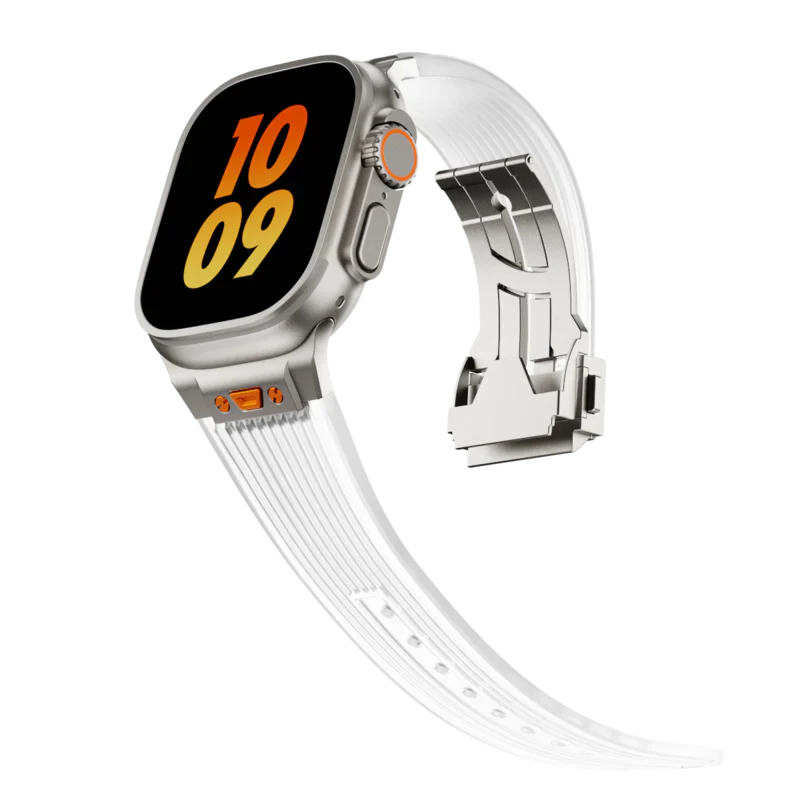 RM Transparent Silicone Band For Apple Watch.