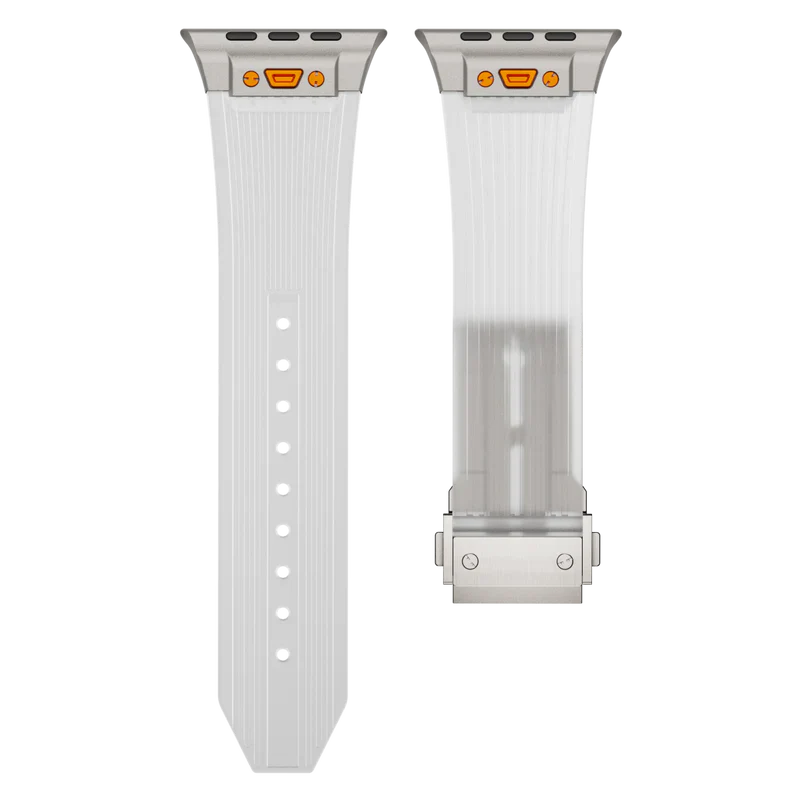 RM Transparent Silicone Band For Apple Watch.