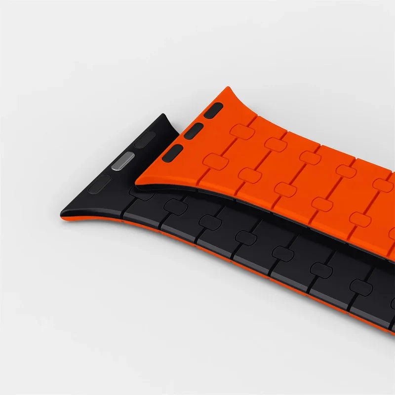 Magnetic Silicone Strap For Apple Watch.