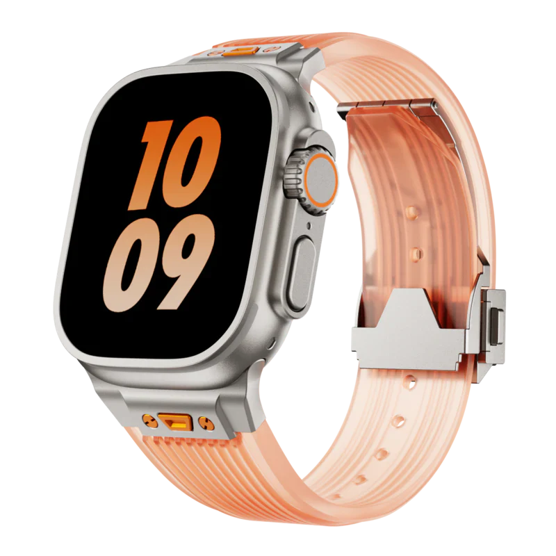 RM Transparent Silicone Band For Apple Watch.