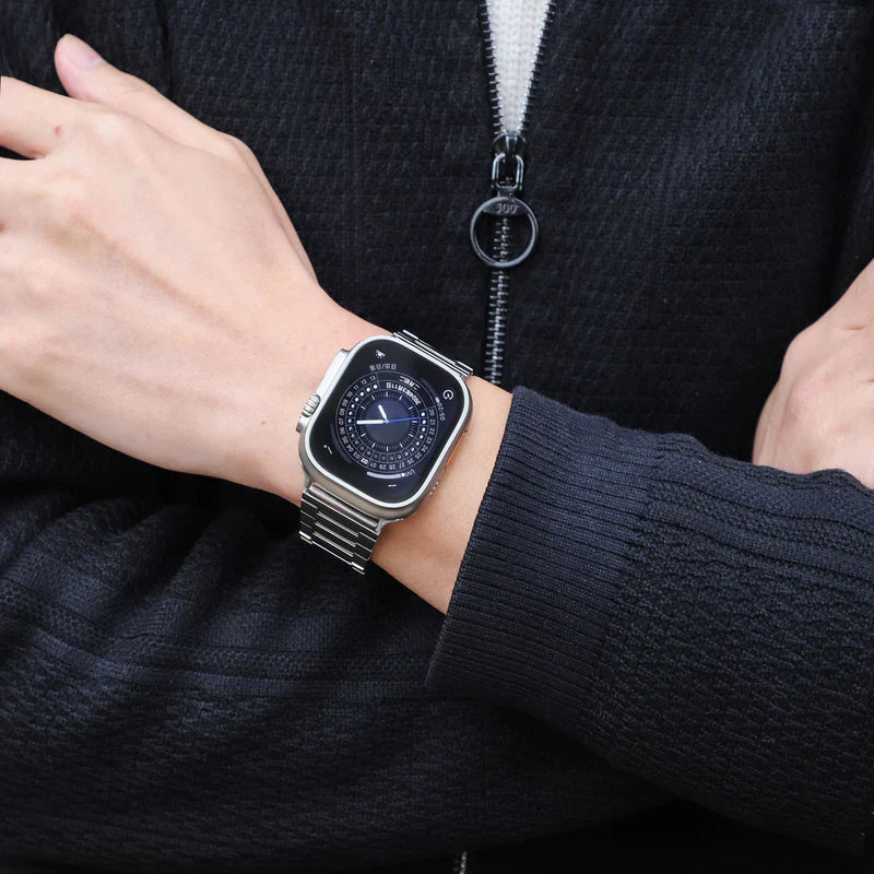 BG Titanium Band for Apple Watch.