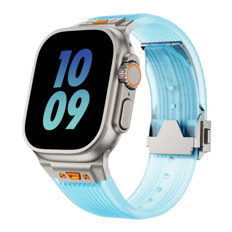 RM Transparent Silicone Band For Apple Watch.