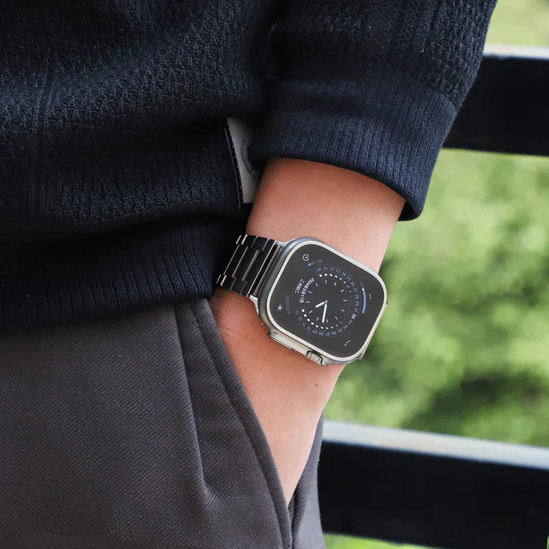 BG Titanium Band for Apple Watch.