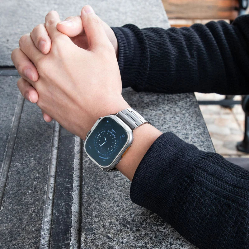 BG Titanium Band for Apple Watch.