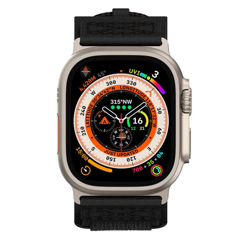 Rugged Nylon Strap for Apple Watch.