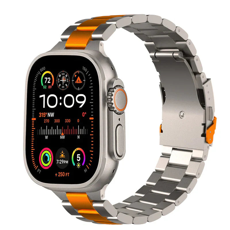 Business Style Titanium Band For Apple Watch.