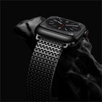 Designer Domino Stainless Steel Magnet Band For Apple Watch.