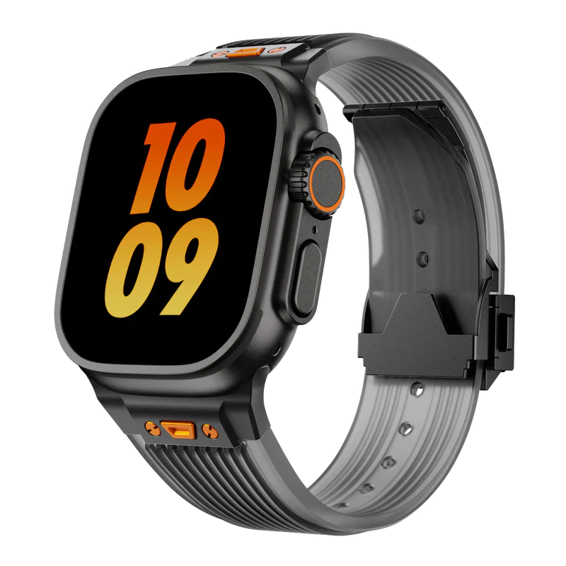 RM Transparent Silicone Band For Apple Watch.