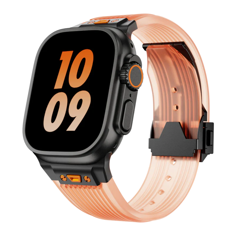RM Transparent Silicone Band For Apple Watch.