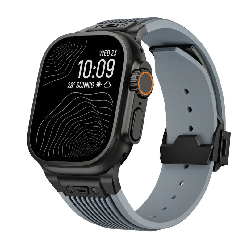 RM Designer Streamlined Silicone Band For Apple Watch.