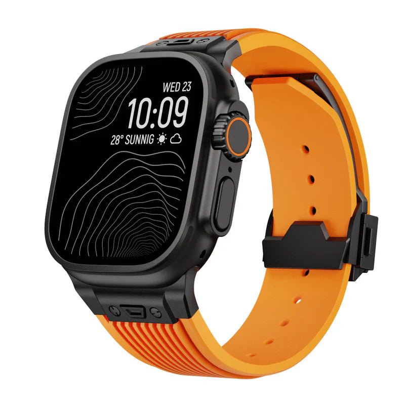 RM Designer Streamlined Silicone Band For Apple Watch.