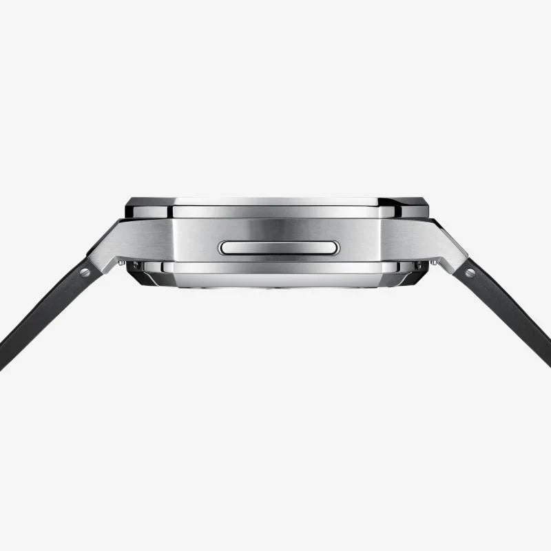 AP9006 Silicone Band Stainless Steel Case Retrofit Kit For Apple Watch.