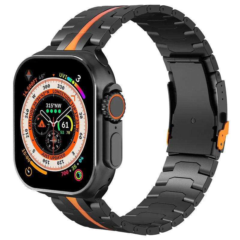 Titanium Band For Apple Watch.