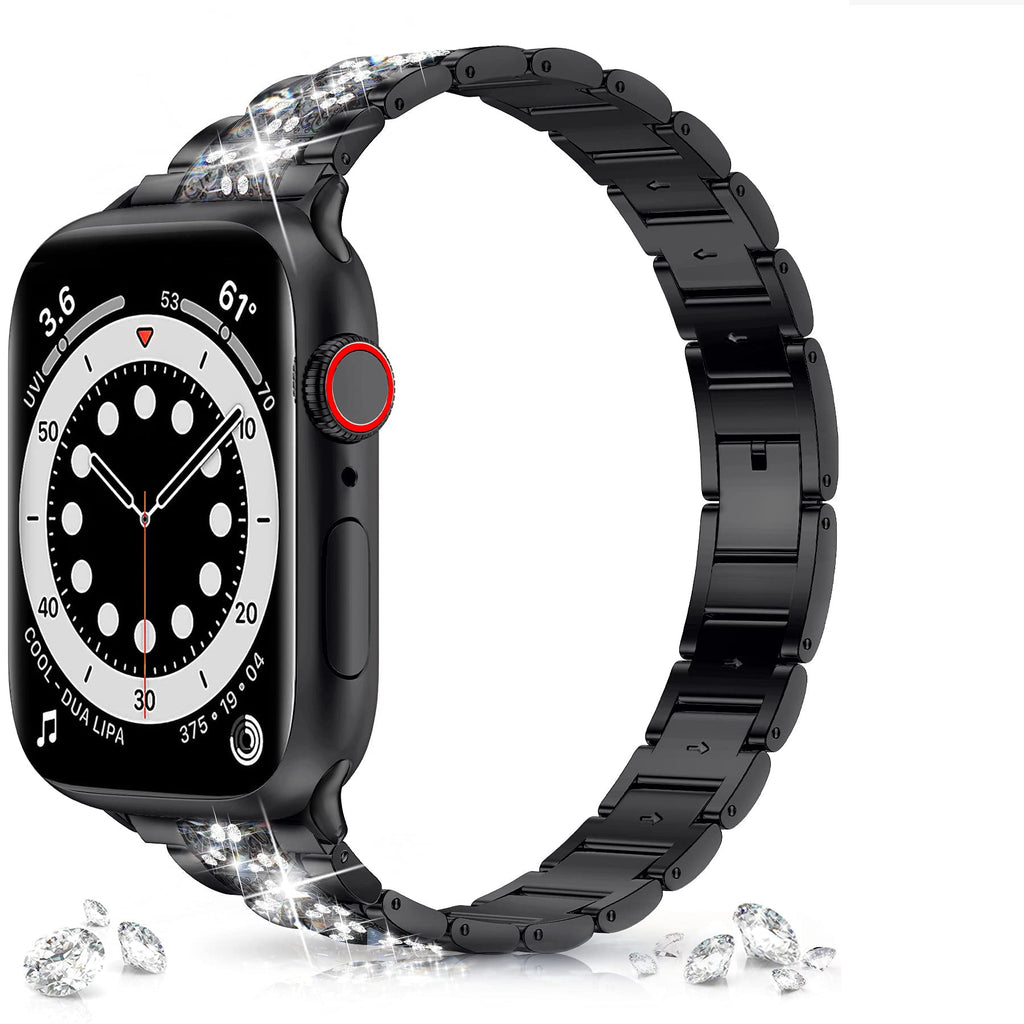 Bling Diamond Metal Band for Apple Watch.