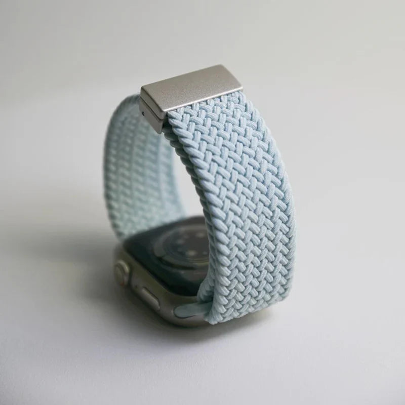 Braided Nylon Loop with Magnetic Clasp.