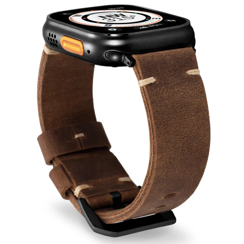 Vintage Leather Band For Apple Watch.