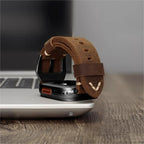Vintage Leather Band For Apple Watch.