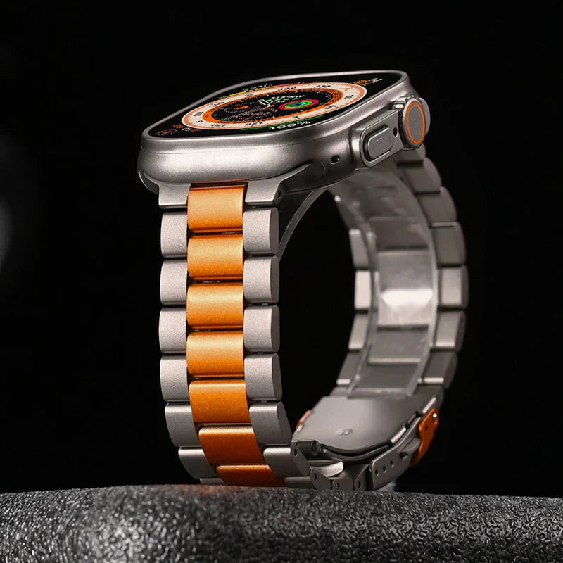 Business Style Titanium Band For Apple Watch.