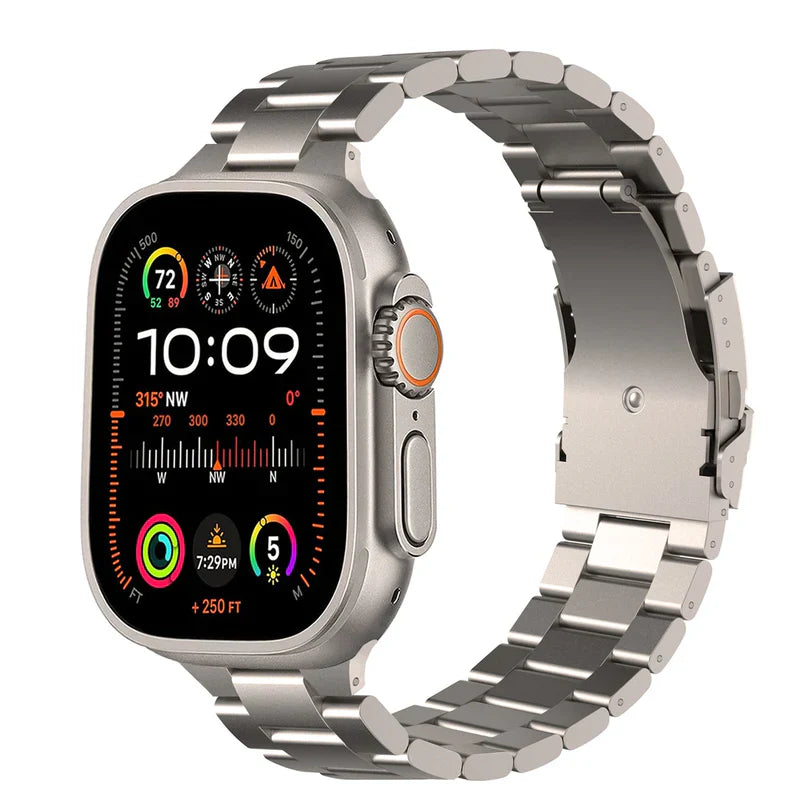 Business Style Titanium Band For Apple Watch.