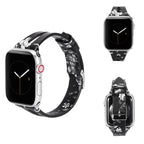 Leather Cutout Band for Women Compatible with Apple Watch.