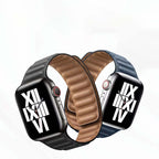 Magnetic Leather Link Band.