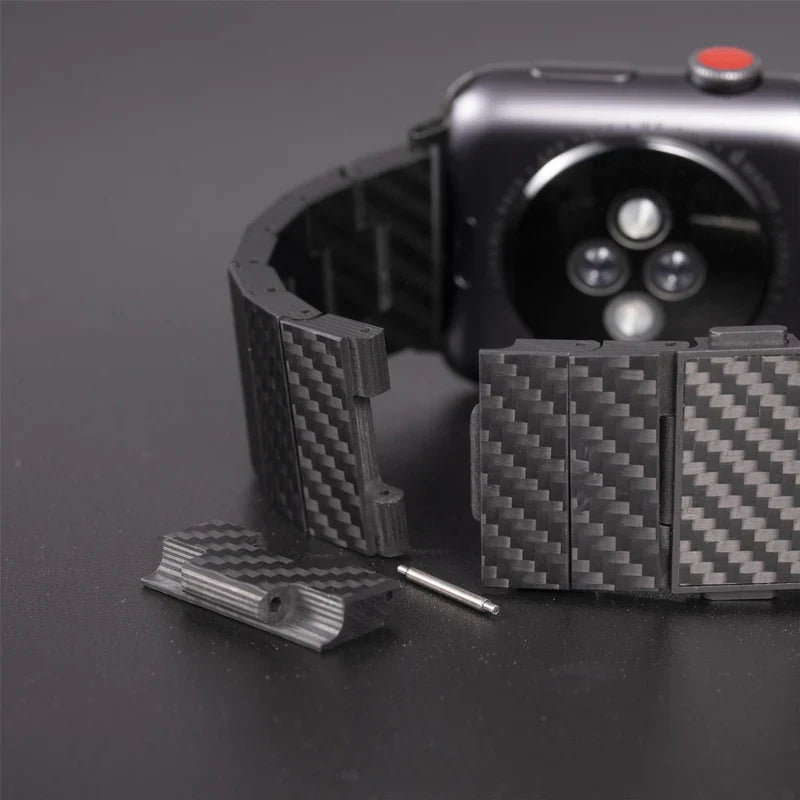 Carbon Fiber Band For Apple Watch.