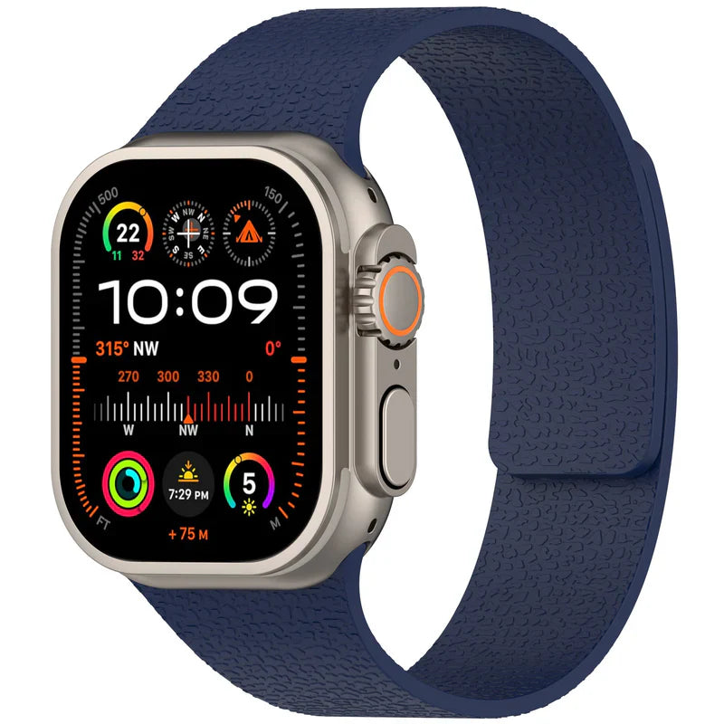 Magnetic Silicone Band For Apple Watch.
