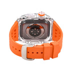 RM V30 Glacier Series Fluoroelastomer Band And Case Retrofit Kit For Apple Watch.