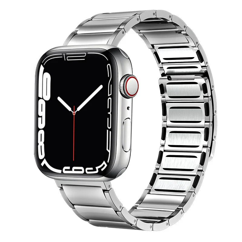Stainless Steel Braided Magnetic Band For Apple Watch.
