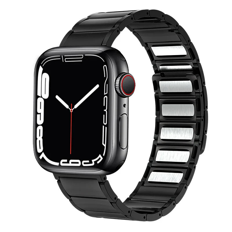 Stainless Steel Braided Magnetic Band For Apple Watch.