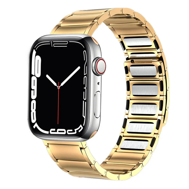 Stainless Steel Braided Magnetic Band For Apple Watch.