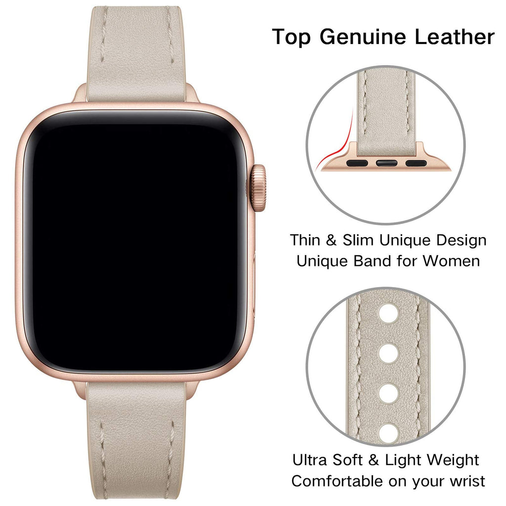 Slim Bands for Women Compatible with Apple Watch