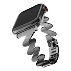 Starlight Quicksand Metal Apple Watch Band for Women.