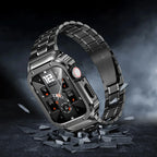 Stainless Steel Band With Case For Apple Watch.