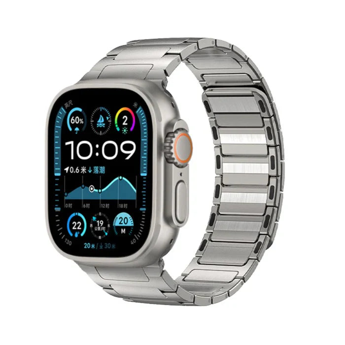 Magnetic Stainless Steel Band For Apple Watch.
