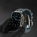 NEW AP Thick Silicone Band With Titanium Adapter For Apple Watch.